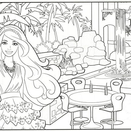 Barbie Coloring Book and Sticker Activity Set for Kids - Bundle with Book, Imagine Ink, Play Pack, Stickers and More