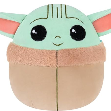 Squishmallows Original 12in “Star Wars” Grogu Plush (Medium-Sized)