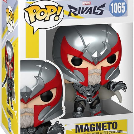 Funko Pop! Games: Marvel Rivals - Magneto - Marvel - Collectable Vinyl Figure - Gift Idea - Official Merchandise - Toys for Kids & Adults - Superheroes Fans - Model Figure for Collectors