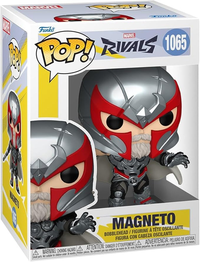 Funko Pop! Games: Marvel Rivals - Magneto - Marvel - Collectable Vinyl Figure - Gift Idea - Official Merchandise - Toys for Kids & Adults - Superheroes Fans - Model Figure for Collectors