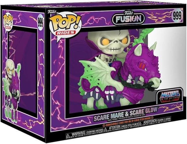 Funko POP! Rides: Fusion - Scareglow with Scare-Mare - Masters of The Universe - Collectable Vinyl Figure - Gift Idea - Official Merchandise - for Kids & Adults - Video Games Fans