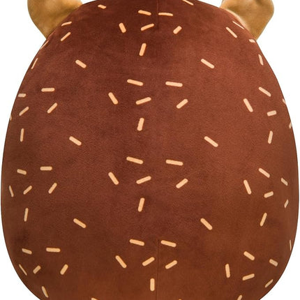 Squishmallows Original 14-Inch Hans Brown Hedgehog - Large Ultrasoft Official Jazwares Plush