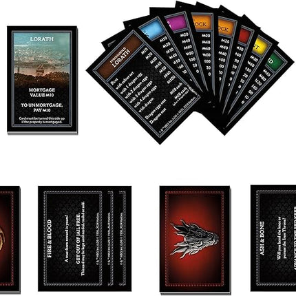 Monopoly House of the Dragon Edition Board Game | Based on the Hit TV Series | Ages 17 and Up | 2 to 6 Players | Strategy Games (Amazon Exclusive)