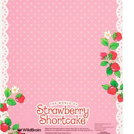 Strawberry Shortcake 1,000+ Sticker Book, Cute Stickers for Kids, Scrapbooking, Planning, Journaling, Water Bottles, Letter Stickers, and Gifts for 7-Year-Old Girls.