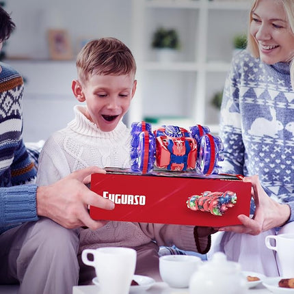 4WD Waterproof RC Car, 2.4 GHz Land & Water Remote Control Car Remote Control Boat for kids, 360°Rotation RC Truck Stunt Cars with LED Lights, Boys Girls Gifts All Terrain Water Beach Pool Toy