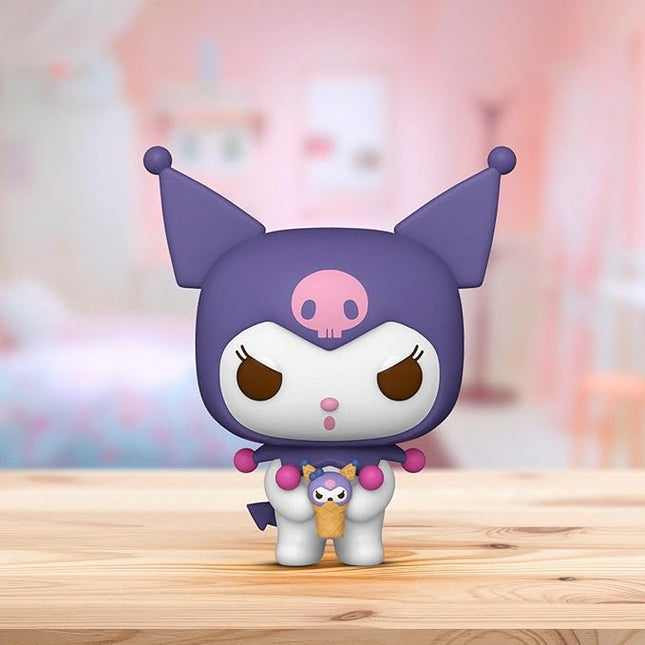 Funko POP! Sanrio: HK - Kuromi - Hello Kitty - Collectable Vinyl Figure - Gift Idea - Official Merchandise - for Kids & Adults - Cartoons Fans - Model Figure for Collectors and Display