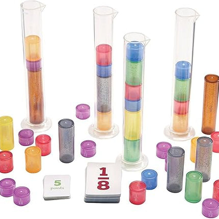 Educational Insights Fraction Formula - 3rd Grade Math Games, Fractions Manipulatives and Fraction Flash Cards, Kids Math Games for The Classroom or Home, Teaching Fractions for Kids Ages 8+