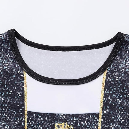 Girls Demon Pop Singer Hunters Costume 3-14 Years Stage Dance Idol Cosplay Outfit, Kids Halloween Costumes