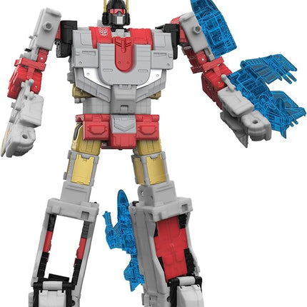 Transformers Age of The Primes Commander Class Aerialbot Silverbolt, 7-inch Converting Action Figure, Robot Toys for Ages 8+