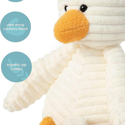 Cute Stuffed Animal Pillow Duck Plush Toy Pillow Kawaii Plushies with Squishy Plush Pillow Cute Plushies for Girls and Boys Squishmallow