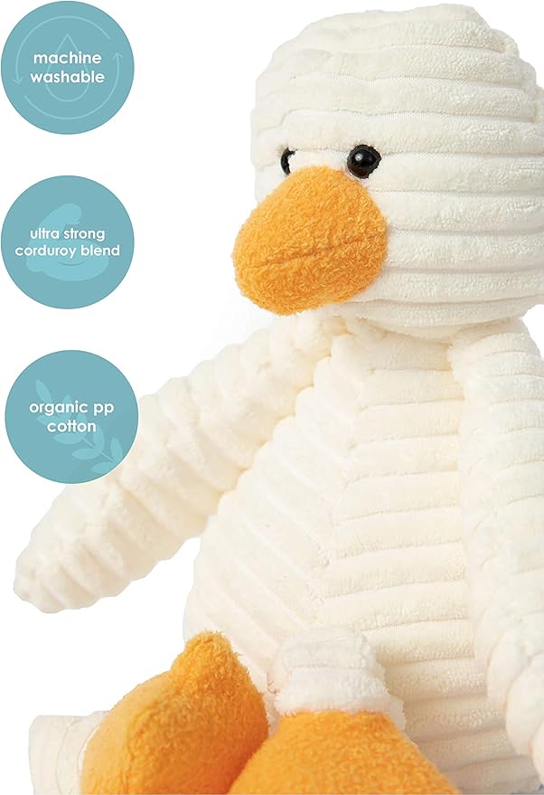 Cute Stuffed Animal Pillow Duck Plush Toy Pillow Kawaii Plushies with Squishy Plush Pillow Cute Plushies for Girls and Boys Squishmallow