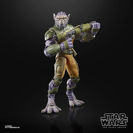 STAR WARS The Black Series Garazeb “Zeb” Orrelios Toy 6-Inch-Scale Rebels Collectible Deluxe Action Figure, Kids Ages 4 and Up