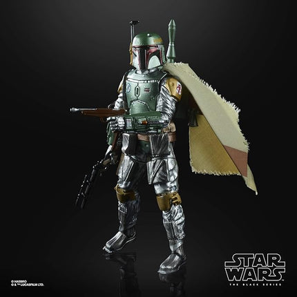 STAR WARS The Black Series Carbonized Collection Boba Fett Toy Figure
