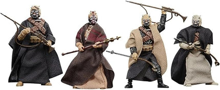 STAR WARS Tusken Raiders 3.75 Inch Action Figure 4-Pack
