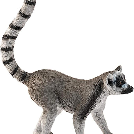 Schleich Wild Life, Animal Figurine, Animal Toys for Boys and Girls 3-8 Years Old, Ring-Tailed Lemur