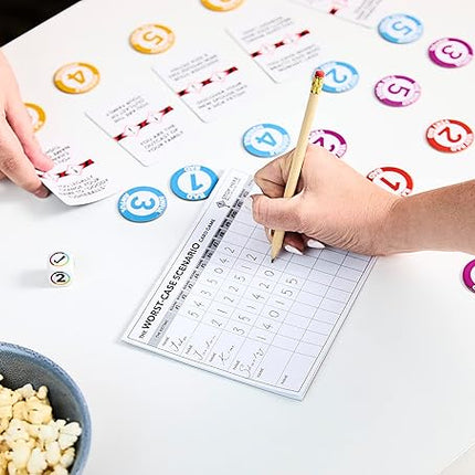 Moose games The Very Adult Worst-CASE Scenario Card Game - All New Party Game | 0% Trivia, 100% Humorous Fun, Black