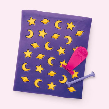 Play-Doh Barbie Sparkles and Gems Accessory Pack, 4 Refill Pattern Sheets of Modeling Compound, 8 Fashion Accessories, Kids Arts and Crafts for Ages 5+