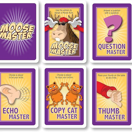 Moose Master - Laugh Until You Cry Fun - Your Cheeks Will Hurt from Smiling and Laughing so Hard - for Fun People Looking for A Hilarious Night in a Box