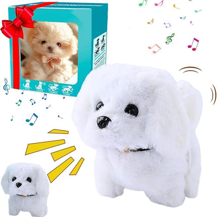 Robot Dog, Robot Puppy That Acts Like A Real Puppy, My Realistic Robotic Puppies, Dog Robot for Adults - Walking, Barking, Tail Wagging (#02)