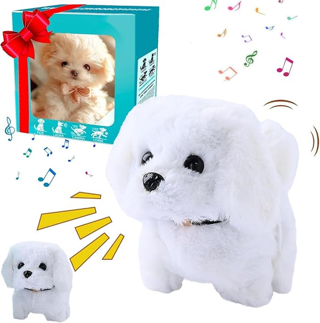 Robot Dog, Robot Puppy That Acts Like A Real Puppy, My Realistic Robotic Puppies, Dog Robot for Adults - Walking, Barking, Tail Wagging (#02)