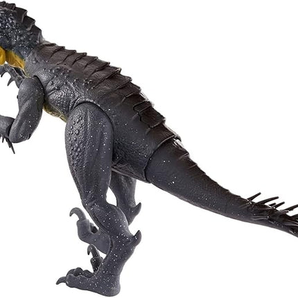 Mattel Jurassic World Toys Slash ‘N Battle Scorpios Rex Action & Sound Dinosaur Figure Camp Cretaceous with Movable Joints, Slashing & Tail Whip Motions & Roar Sound, Kids Gift Ages 4 Years & Up