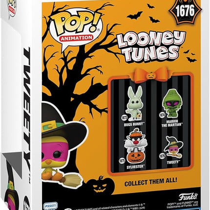 Funko POP! Animation: Tweety Bird - (Witch) - Looney Tunes - Collectable Vinyl Figure - Gift Idea - Official Merchandise - for Kids & Adults - Horror Fans - Model Figure for Collectors
