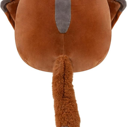 Squishmallows Tansy Brown and Cream Sugar Glider with Mustache