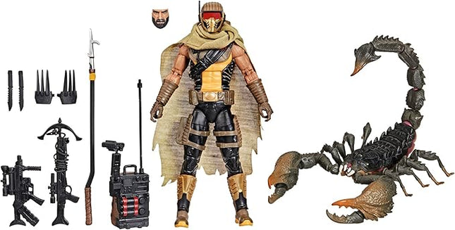 G.I. Joe Classified Series #180, Cobra Desert Scorpion & SKRP10N-25, Collectible 6 Inch Action Figure with 12 Accessories