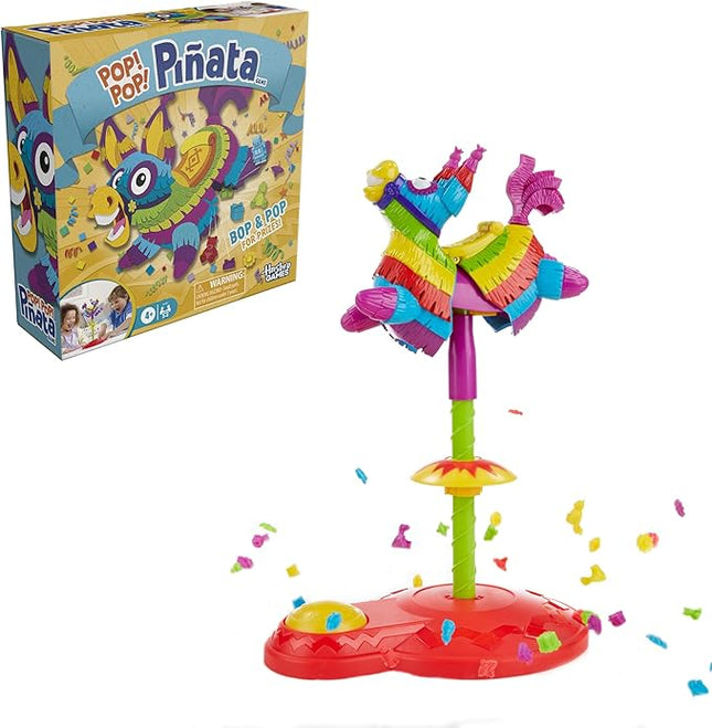 Pop! Pop! Pinata Game | Replayable Pinata Game with 30+ Prizes | Ages 4 and Up | 2 to 4 Players | 10 Mins. | Fun Board Games for Kids and Preschoolers (Amazon Exclusive)
