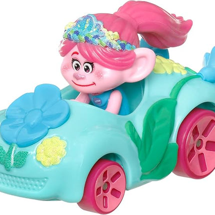 Hot Wheels Racer Verse: Trolls Poppy Diecast Vehicle