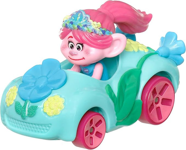 Hot Wheels Racer Verse: Trolls Poppy Diecast Vehicle