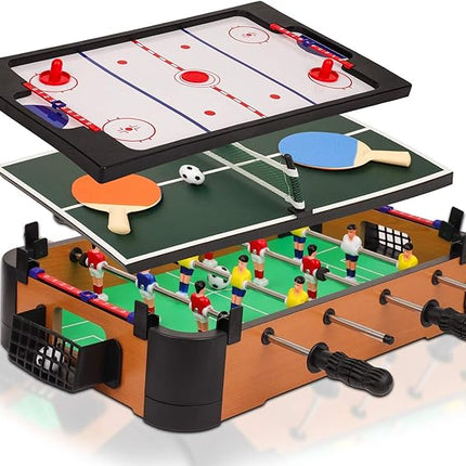 Point Games Hockey Table, Mini Table Games for Kids, Arcade Game for Boys & Girls, Great Gift fro Children Ages 3+