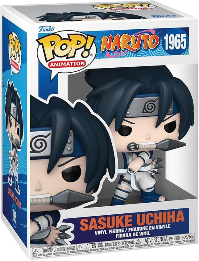 Funko Pop! Animation: Naruto Classic - Sasuke Uchiha - Collectable Vinyl Figure - Gift Idea - Official Merchandise - Toys for Kids & Adults - Anime Fans - Model Figure for Collectors and Display