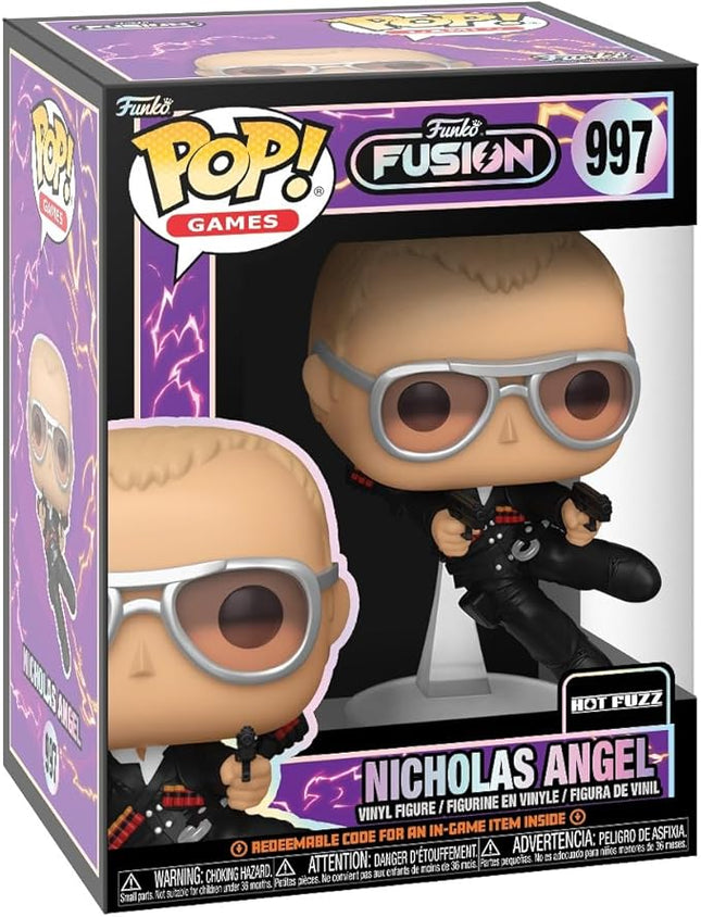 Funko POP! Games: Fusion - Nicholas Angel - Hot Fuzz - Collectable Vinyl Figure - Gift Idea - Official Merchandise - for Kids & Adults - Video Games Fans - Model Figure for Collectors and Display