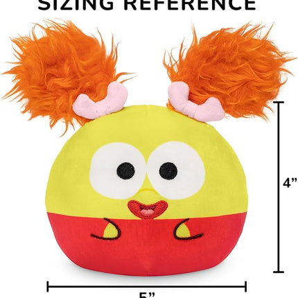 Teeturtle Jim Henson's Fraggle Rock Red and Mokey 4" Reversible Plushie - Soft Cute Kawaii Stuffed Animal