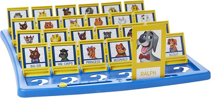 Hasbro Gaming Guess Who? Board Game, with People and Pets Cards, The Original Guessing Game for Kids, Ages 6 and Up (Amazon Exclusive)