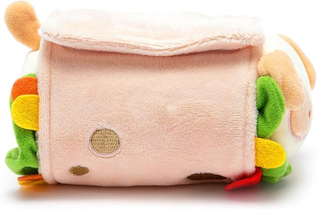 Anirollz Puppiroll Plush in Burrito Outfitz – Kawaii Stuffed Animal with Removable Costume – Cute Squishy Plush Toy Gift for Boys & Kids