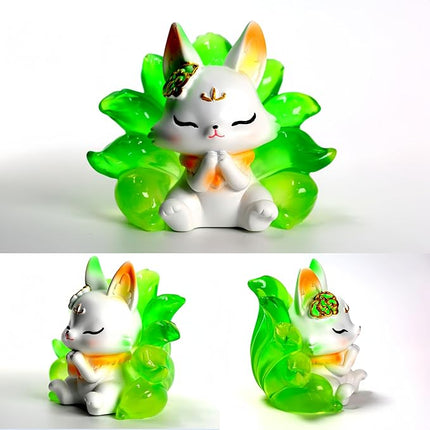 Nine-Tailed Demon Fox Blind Box Popular Mystery Boxes Collectible Action Figure Toys Random Style Goodie Treat Boxes Party Favors Gifts