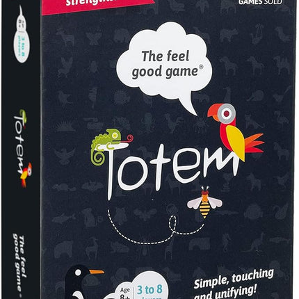 Totem the feel good game – Team Building, Therapy Games for Teens, Family Games for Kids and Adults, Counseling Activities, Boost Mindfulness, Social Emotional Skills and Self-Esteem