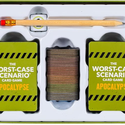 MOOSE GAMES The Worst-Case Scenario Card Game Apocalypse | Match How Players Rank Five Apocalyptic Scenarios from Bad to Worst | Score Points and Win! for Ages 14 to Adult for 3 to 6 Players