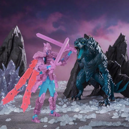 9ltoywodu Action Figure, Matte Plastic Knight Warrior Toy, 7.17x3.46x1.77 Inch, Assembly Required