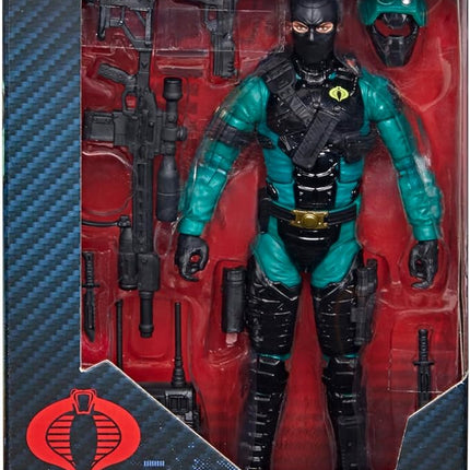 G.I. Joe Classified Series #187, Night-Viper, Collectible 6 Inch Action Figure with 7 Accessories