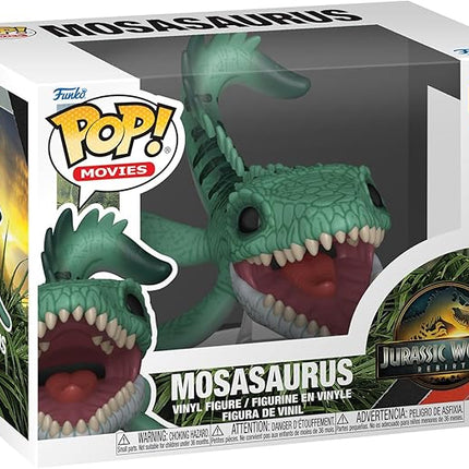 Funko Pop! Movies: Jurassic World: Rebirth - Mosasaurus - Collectable Vinyl Figure - Gift Idea - Official Merchandise - Toys for Kids & Adults - Movies Fans - Model Figure for Collectors and Display