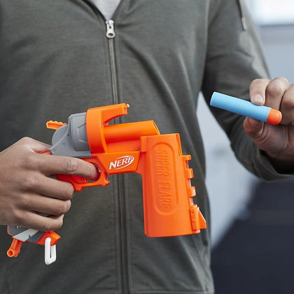 Nerf Fortnite Flare Dart Blaster, Break-Open Dart Loading, Includes 3 Nerf Mega Darts That Whistle Through The Air, Pull-Down Priming Handle