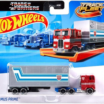 Hot Wheels Track Fleet Transformers Optimus Prime