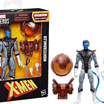 Marvel Legends Series Nightcrawler, X-Men Comics Collectible 6-Inch Scale Action Figure