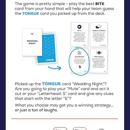 – A Party Card Game Where You Choose Your Words Wisely
