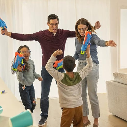 Nerf Elite Junior Ultimate Starter Set, 2 Blasters, 15 Nerf Elite Darts