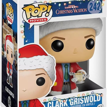 Funko Pop! Movies: National Lampoon's Christmas Vacation Bundle (2-Pack) – Clark Griswold #242 and Cousin Eddie #243 Collectible Vinyl Figures