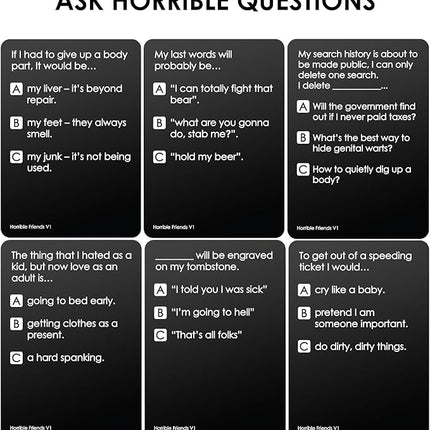 A Party Game for You and Your Awful Friends